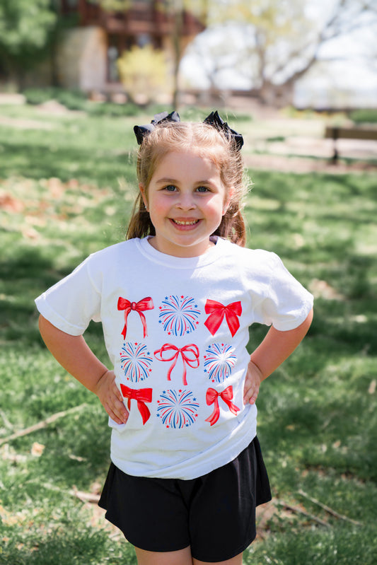 Bows and Fireworks Shirt