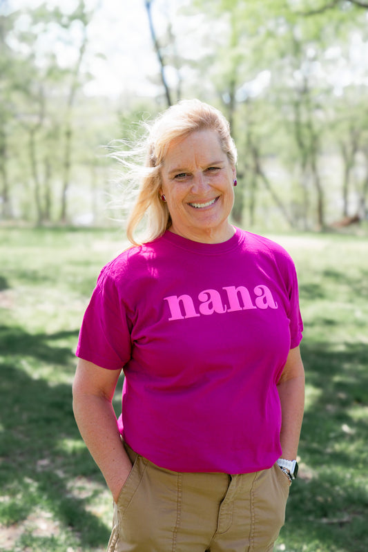 NANA PUFF- COMFORT COLORS TSHIRT