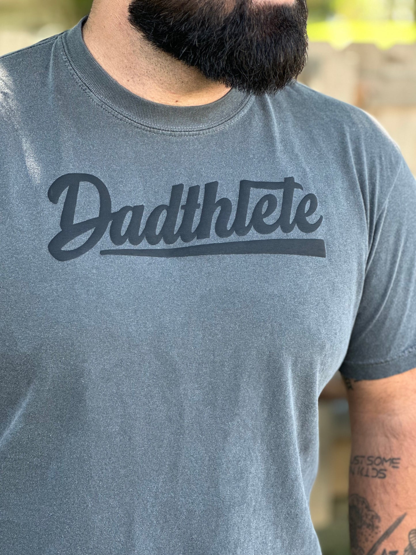 DADTHLETE - (Full Chest Design) COMFORT COLORS TSHIRT