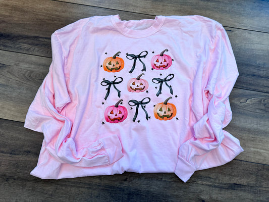 Pumpkin Bows - COMFORT COLORS TSHIRT